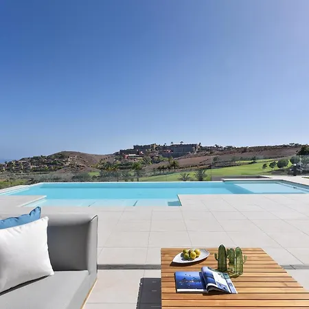Villa Villa Salobre Terraza Uno Luxury Retreat In Gran Canaria Private Outdoor Pool Bbq Facilities Shaded Outdoor Dining Area Salobre Golf Resort *