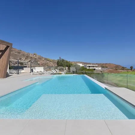 Villa Salobre Terraza Uno Luxury Retreat In Gran Canaria Private Outdoor Pool Bbq Facilities Shaded Outdoor Dining Area Salobre Golf Resort Las Palmas de Gran Canaria