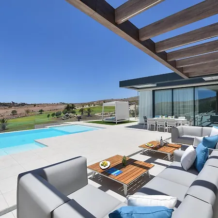 Villa Villa Salobre Terraza Uno Luxury Retreat In Gran Canaria Private Outdoor Pool Bbq Facilities Shaded Outdoor Dining Area Salobre Golf Resort Las Palmas de Gran Canaria